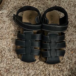 Boys Navy Sandals